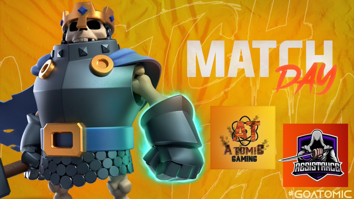 Atomicus_gaming's tweet image. #𝗖𝗥 • 𝗠𝗔𝗧𝗖𝗛𝗗𝗔𝗬 🧨

🏆 ×  @Grand_CupGG
🆚 × @NewResistance_
⏰▫️18:30🇨🇴. 17:30🇲🇽

Esta  noche  vamos con un excelente partido ante un rival muy potente como lo es @NewResistance_ vamos con todo

Designer: @TPagsu3
¡Apóyanos con 🔁 × ❤️!
#somosatomicus 
#Goatomic 👊😎