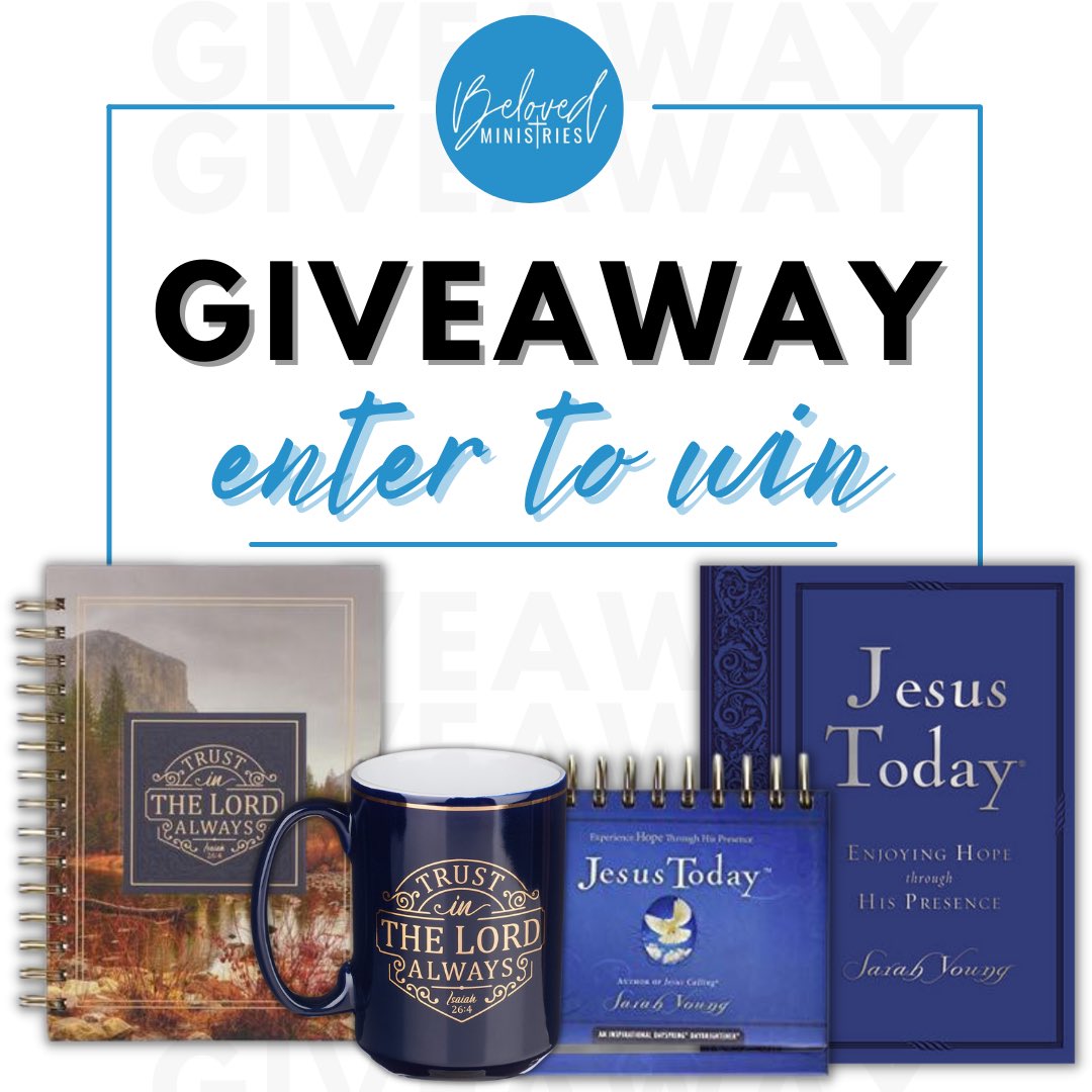 BelovedCA's tweet photo. 💙 WEEK 6 OF OUR 12 WEEKS OF GIVEAWAYS 💙

💙 Each Friday from Oct. 1 - Dec. 17, we’ll be posting a weekly giveaway. Help us increase awareness about Beloved Ministries and YOU COULD WIN a prize package! 💙

For more information on how to enter, visit: https://t.co/U5wOTvnQoB https://t.co/MOtyAatqI7