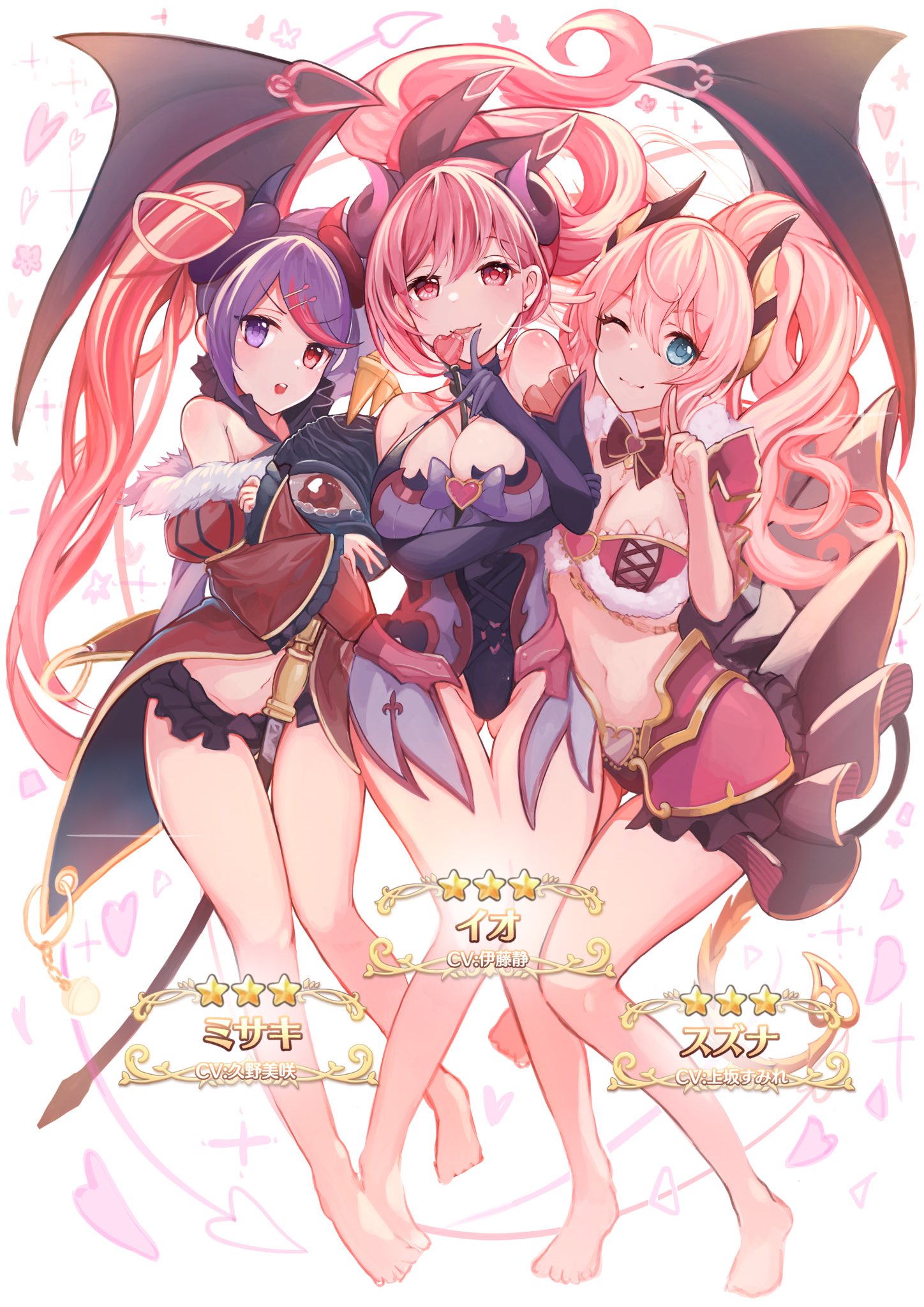 鐘座 Al Twitter Rt Akao Kito ルーセント学院を描いてみました ミサキ イオ スズナ プリコネr T Co 7lshnnfnwn Twitter
