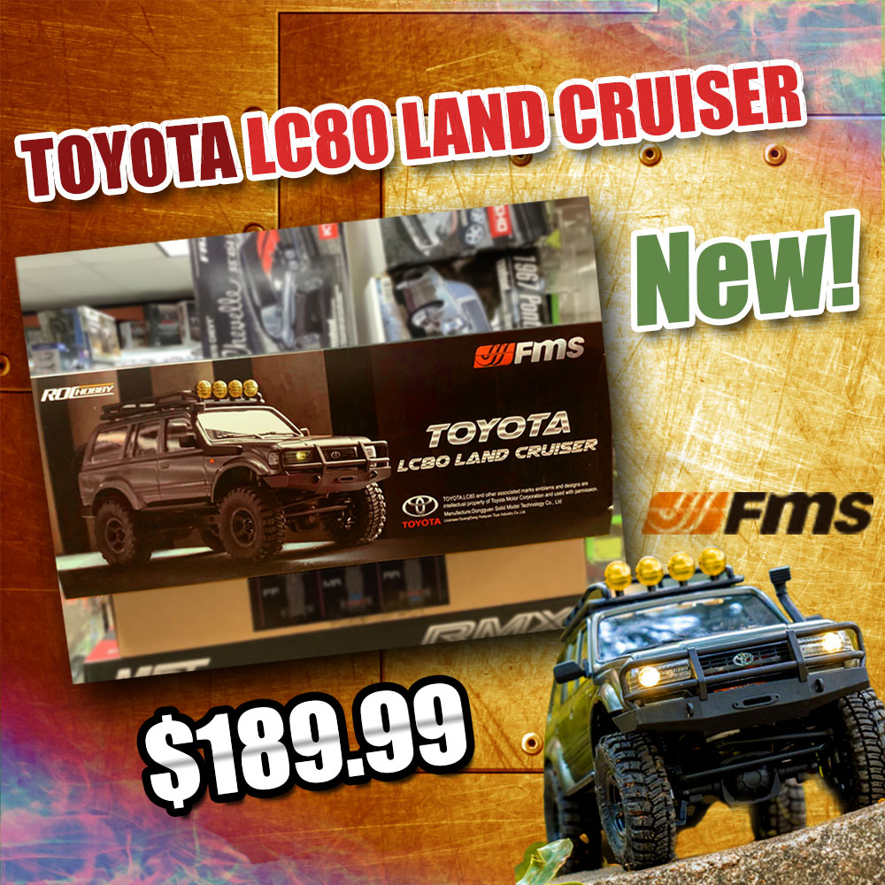 RCCarWorld's tweet photo. New! 1/18 Toyota Land Cruiser LC80 RTR
Take it home today! Available in store $189.99
#NewRC #ToyotaLC80 #RCLandCruiser #RCfms #RCCarWorld https://t.co/rpDMPA93Om