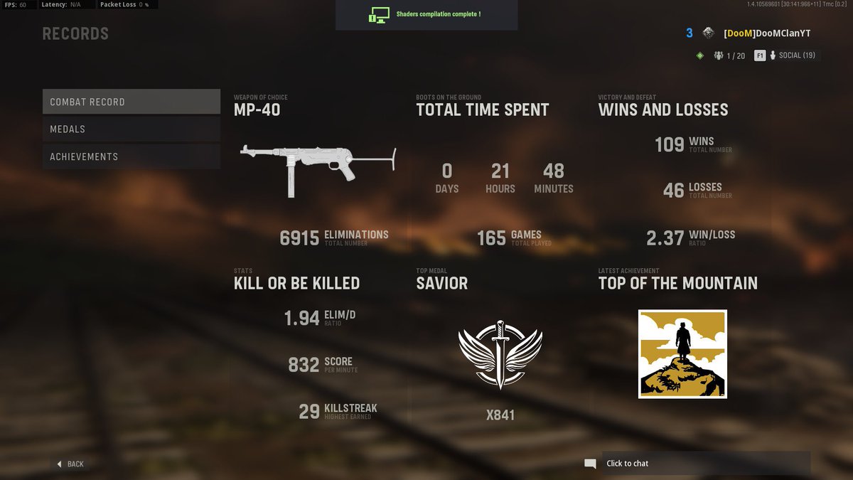 🏆 WORLD’s 1st MAX LEVEL in #Vanguard  🏆 

Huge Shoutout to those that helped this year