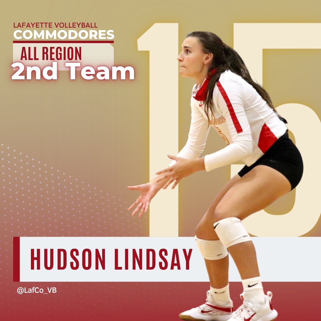 Congratulations to these <a href="/LafCo_VB/">Lafayette Volleyball</a> players on their selection to the 5A-2 All-Region teams.
