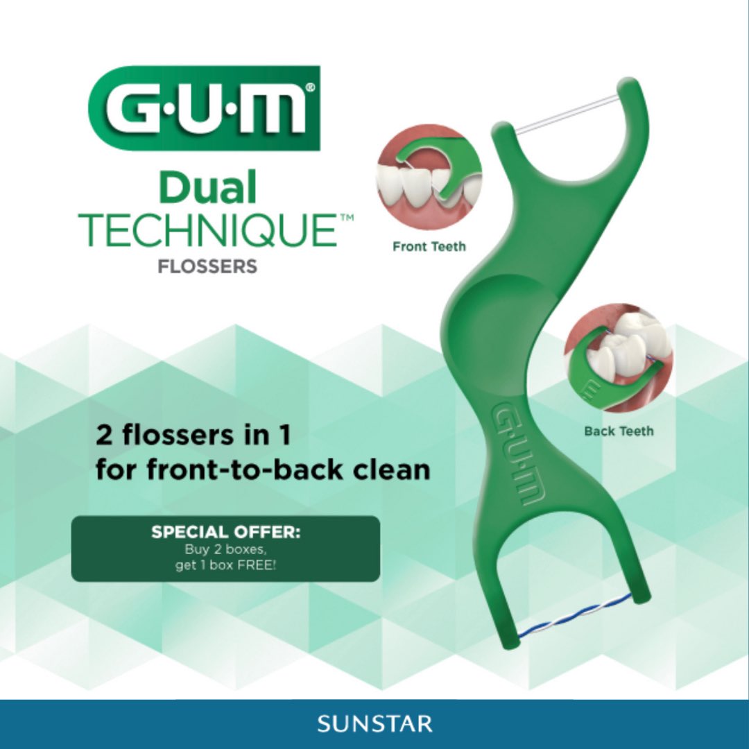 SunstarGUM's tweet photo. #PerioAM21 attendees: Visit the Sunstar Americas, Inc. booth (619) today and learn more about our GUM® Dual Technique™ Flossers show specials. We love to see new faces!
#Sunstar #DentalCommunity #DentalWorld #Flossers #SunstarGUM https://t.co/HGueEgtoOA