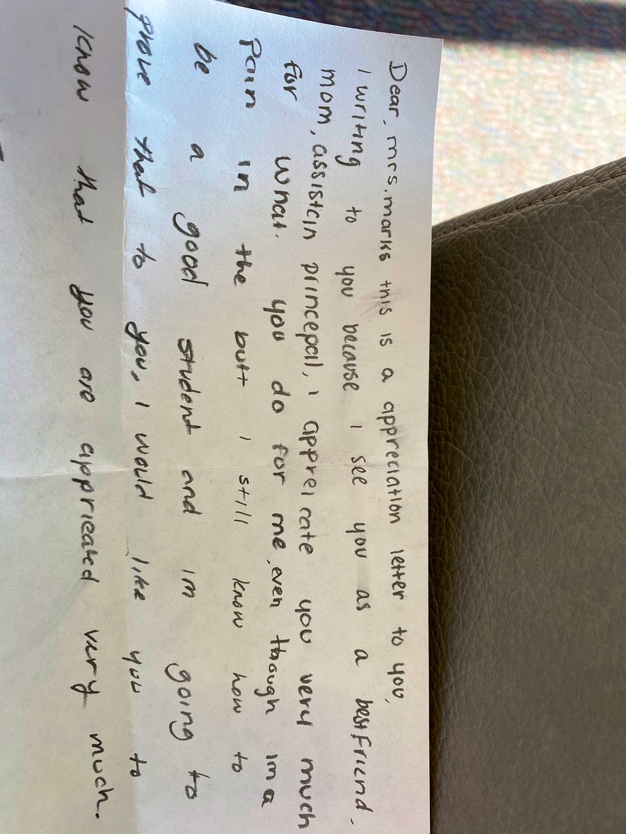 She has NO idea how much I needed this today. And for the record I told her that was going to be a pain in her butt for as long as she needed me to be❤️