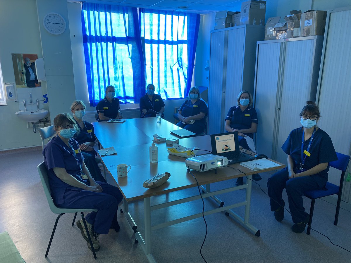 jasonlugg's tweet photo. Delighted to join some of our midwifery leaders yesterday @ndht for an enthusiastic and informative session ahead of our Baby Friendly Initiative assessment next week for stage 2 accreditation #supportingbreastfeeding https://t.co/6sQpFQLbZZ