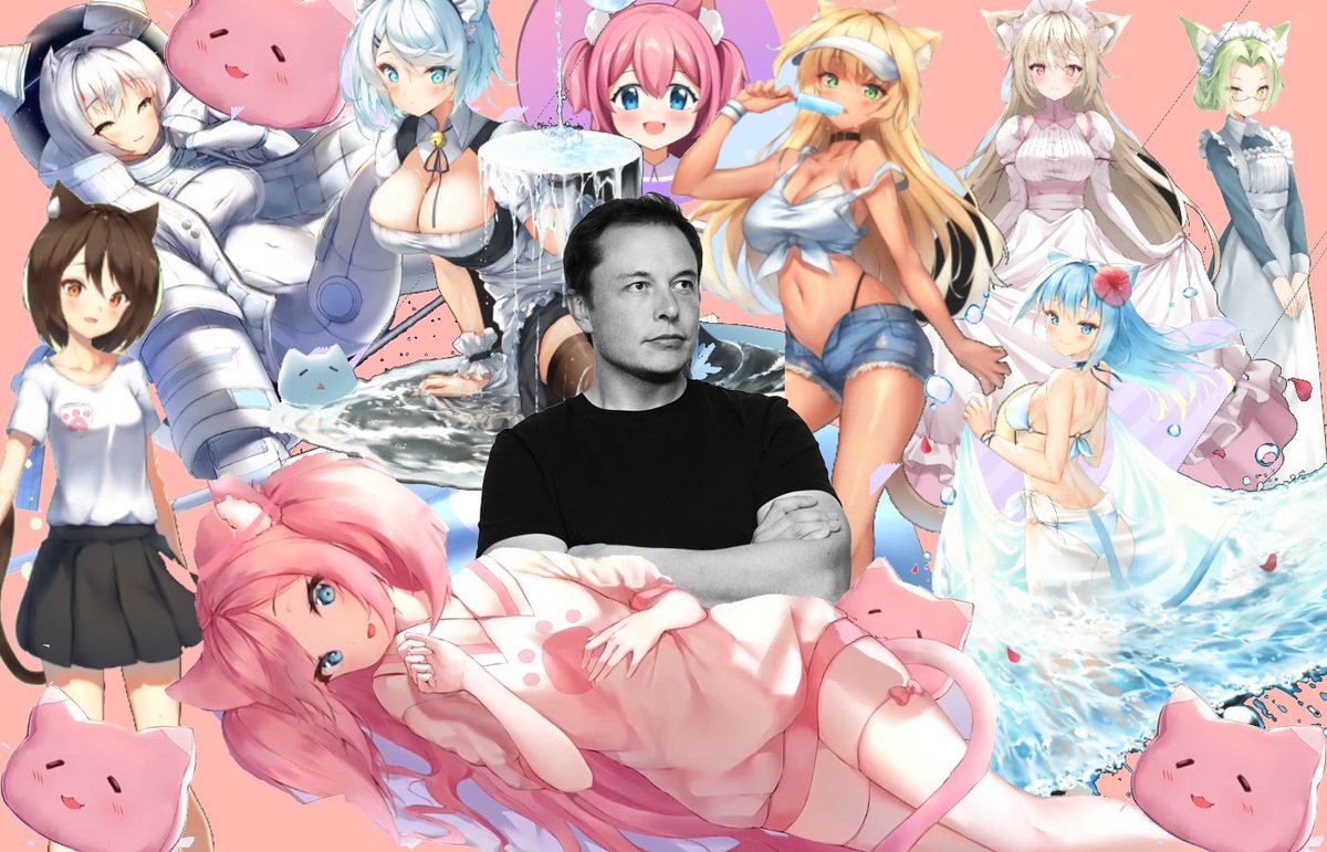 Youngdulo38's tweet photo. #catgirl #ELON #ElonMusk #memecoins https://t.co/g24ltM5Vf6 https://t.co/ZUnfhcro0r