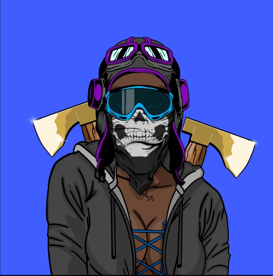 THATBIATCH11's tweet photo. @mcleod0x_eth @skvllpvnkz Hell yeah my dude ! How's this bad boy rarity rank 37 I was stoked to mint this https://t.co/Stw9H5YR0A