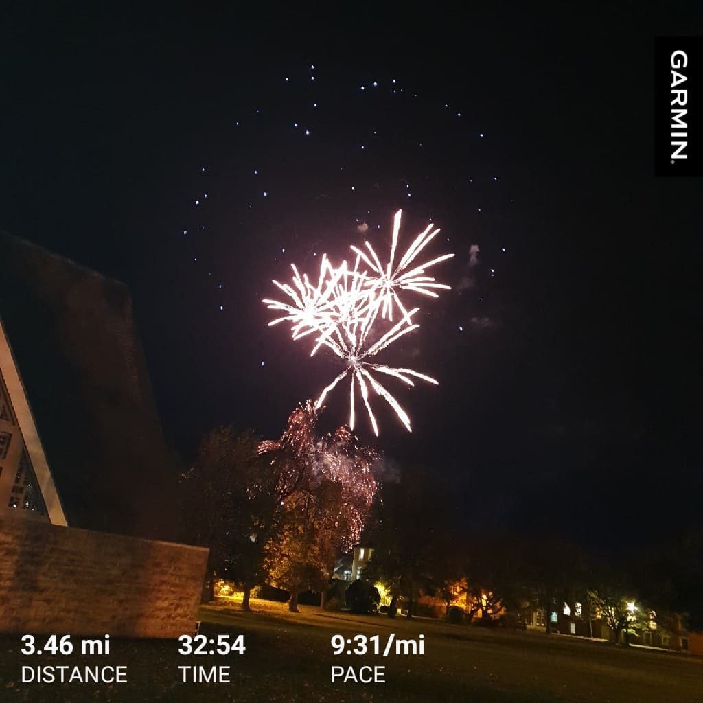 TimBonner1973's tweet photo. A few miles after work with all the fireworks going on around me. A bit of a struggle to not bump into people as Musselburgh has been invaded for the fireworks at the Racecourse. Long run tomorrow.
#stravauk #garminuk #scottishrunning #asics #runningdad #runningfathers #ru… https://t.co/dB7NIFzzzV