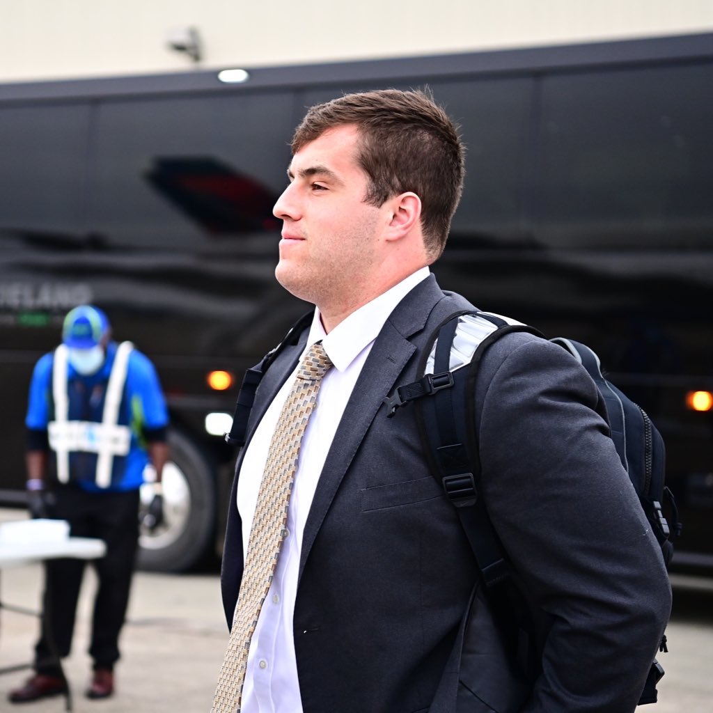 LSUfootball's tweet photo. Next Stop: Birmingham ✈️ https://t.co/O8R9vL95BU
