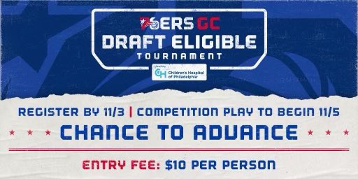 WRProAmLeague's tweet image. 🚨@76ersGC ROUND 1 STARTS TODAY🚨

BO3 series |  Due TOMORROW morning

Check your emails for discord invites 

Contact @harrisgamer_ on discord if you have any questions