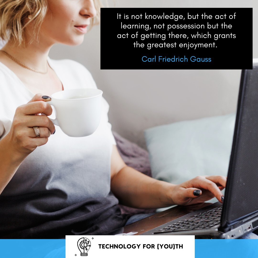 wearetech4youth's tweet image. The sense of fulfillment that comes with learning a new skill in unmatched in this world. The end destination is always great to get to, but the journey could be even more rewarding on its own.Take the time to appreciate your journey this weekend #STEM #GirlsWhoCode #womenwhocode