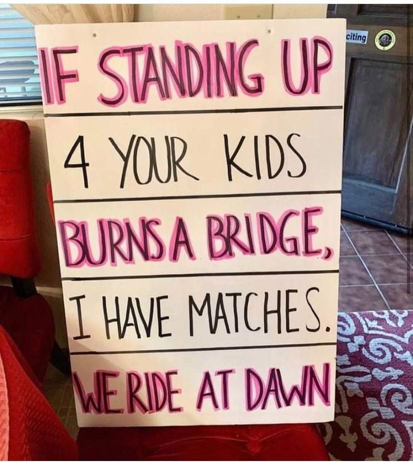 I don't like to fight just to fight. I'd much rather just live and let live. But since literacy impacts my kids and others...