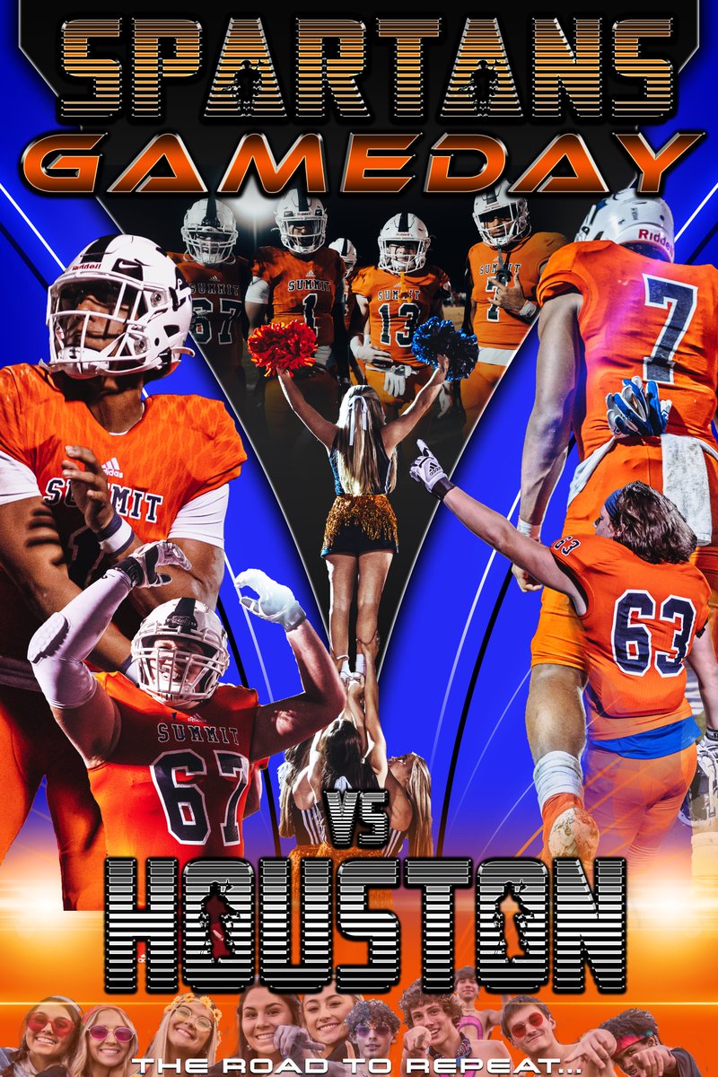 SENIORITYPHOTO1's tweet photo. 🏈It's a perfect day for PLAYOFF FOOTBALL! Survive and Advance. The Road to Repeat travels one snap at a time. Houston visits The Hill. Spartans 10-0 and 21 straight. SPARTY PARTY FNL. @GridSummit @wcsSHSAthletics @SummitSquad @Destinwade1 @KeatenWade @brady_pierce13 💙🤎 https://t.co/2dPKuMKidc