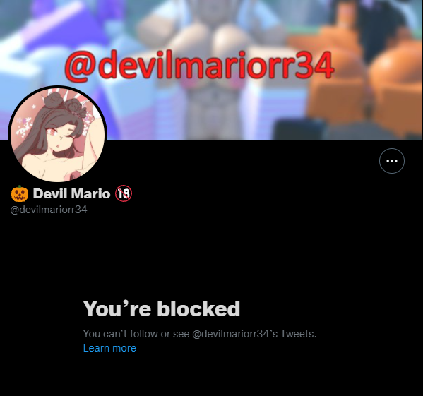 MinorsInRR34's tweet photo. the minor finally blocked me https://t.co/stETL7ggE6
