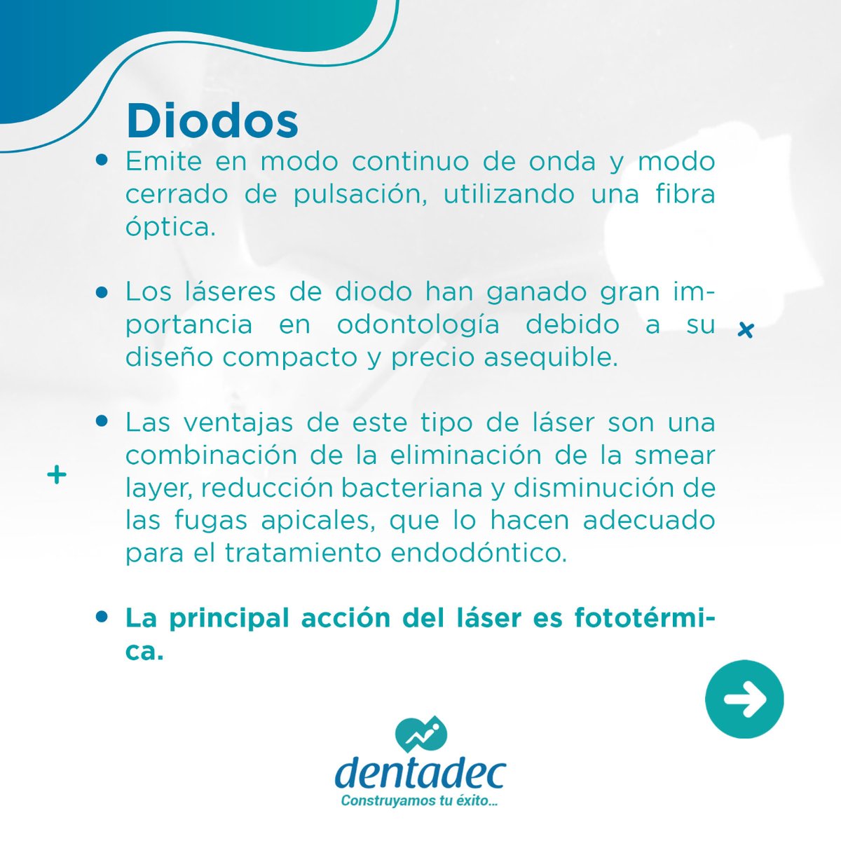 dentadecmexico's tweet photo. Feliz día del #endodoncista 🦷
¿Sabes cuál es el láser adecuado para tener éxito en dientes con periodontitis apical?
#endodoncia #endo #dentista #dentistry #dental #odontolove #laserdental #odontologia https://t.co/TXWdEnmptq