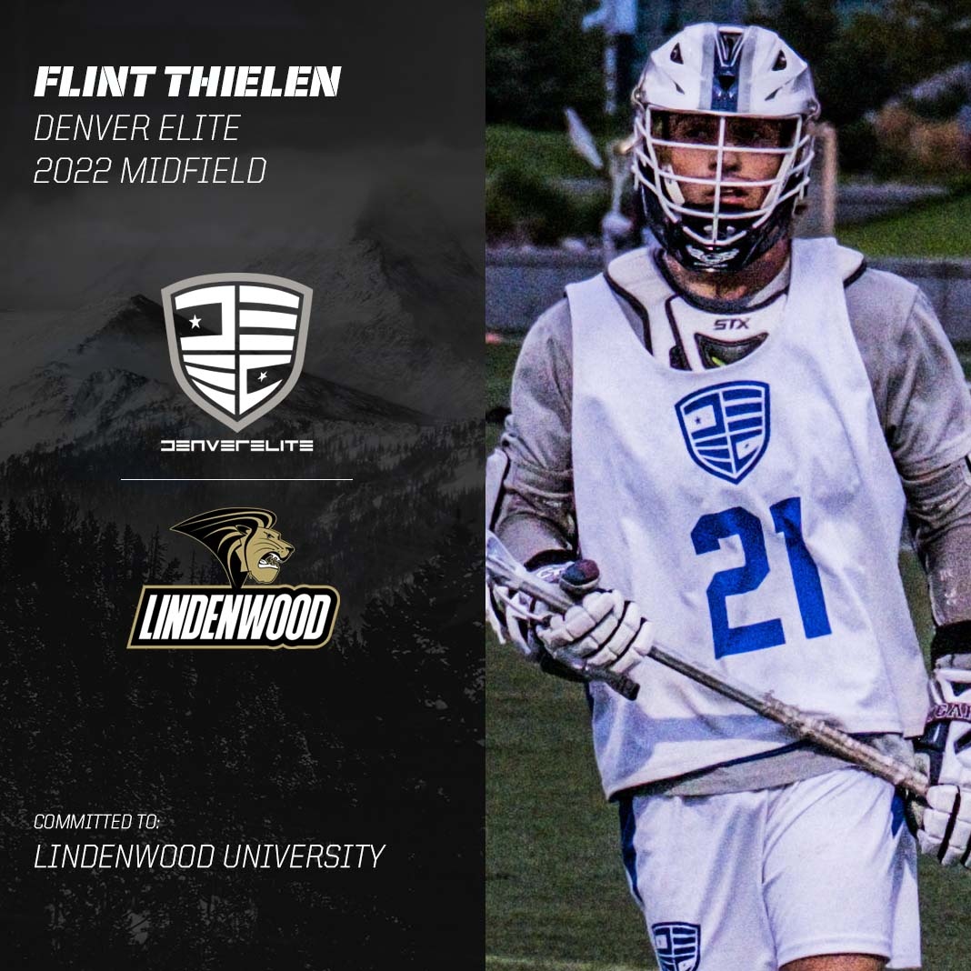 lxtclacrosse's tweet photo. Flint Thielen, 2022 Midfield, Lindenwood University | Congrats to 2022 Denver Elite midfielder, Flint Thielen, on his commitment to play college lacrosse at Lindenwood University! Flint's quickness &amp; smooth playing style will crush it at Lindenwood! Congrats!
#denverelitecommit https://t.co/CmZrFFbHig