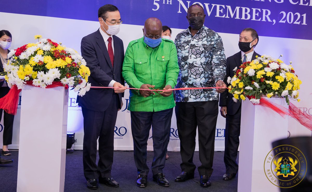 On Friday, 5th November 2021, I opened the Ghana Office of the Japan Extern...