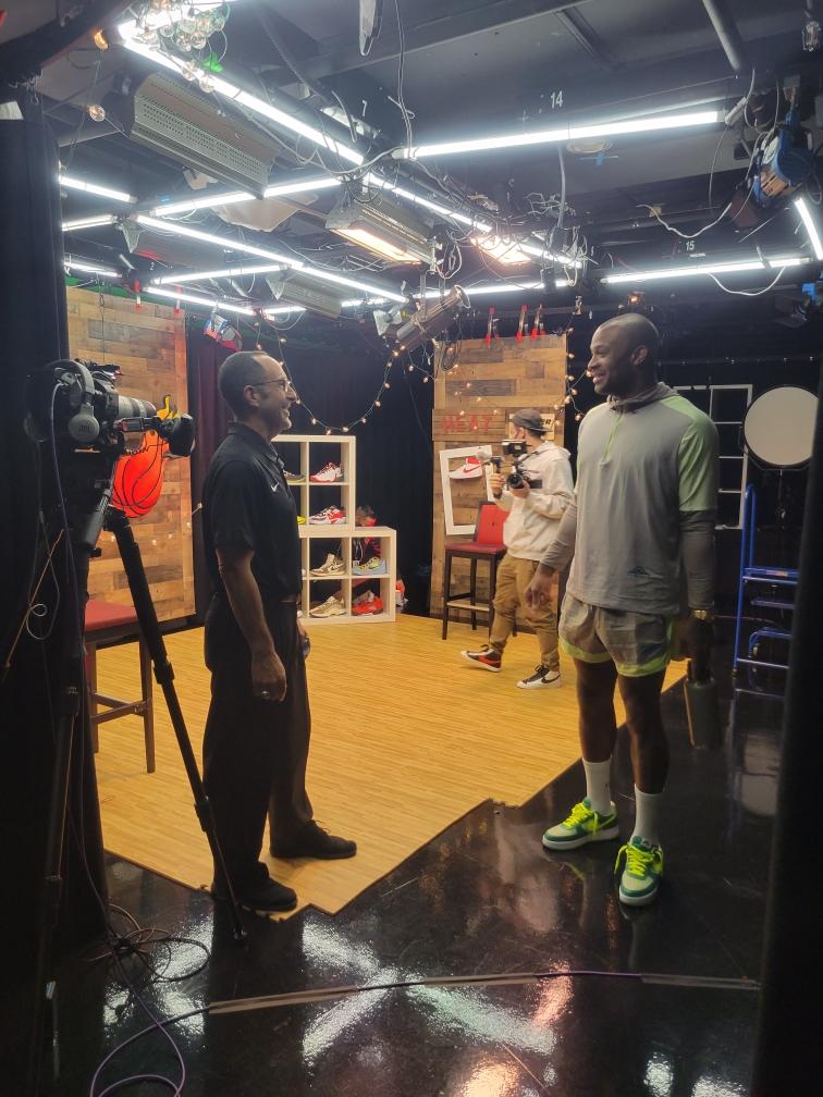 EReidMiamiHeat's tweet photo. Enjoyed my conversation today with @MiamiHEAT Forward PJ Tucker 4 an upcoming #InsideTheHeat. He's got a great story to tell & he tells it well. All that he's learned he's passing on the rhe next generation of @NBA players. He's a Winner & a Warrior that was destined 2 play here. https://t.co/oVEXjN9gHa