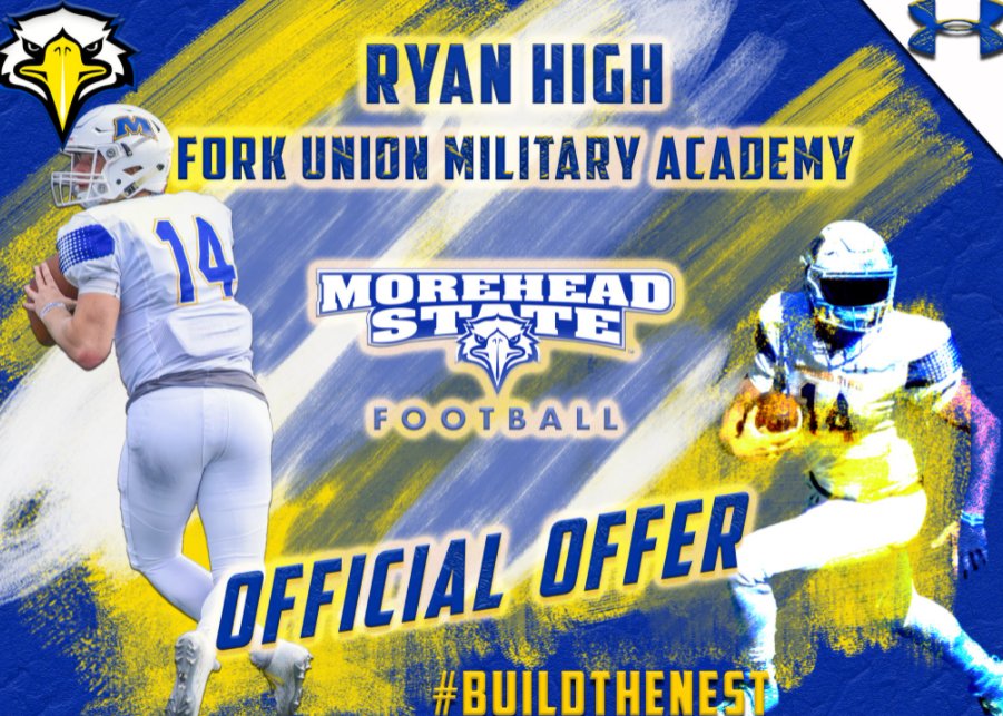RyanHigh7_'s tweet image. Excited to receive my first division I offer from Morehead State University!! @CoachMicahJ @coachroberson42
