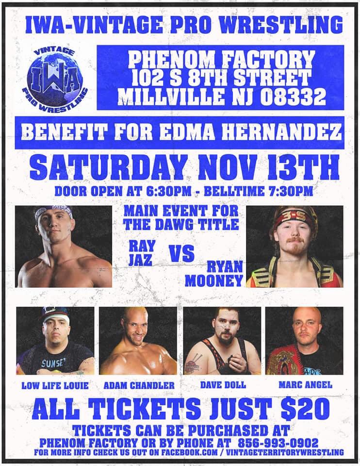 ElmStreet2010's tweet photo. Signal boosting for @BrianWPicardSr1. Brian’s 24 year old coworker is currently facing an uphill battle in reclaiming her life after suffering a brain aneurysm out of nowhere. He’s running a #fundraiser on 11/13 in #NJ to help with her medical costs. Please support the show! https://t.co/LvUZG3hEEE