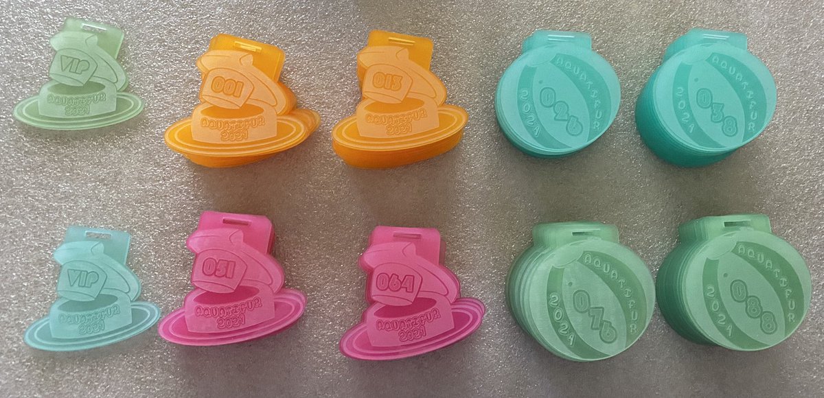 PupsterCA's tweet photo. Fursuit tags all done for @AquatiFur 2021! *boxes up and yeets eastward* #ShepInTheShop https://t.co/1LjOw7E0ur