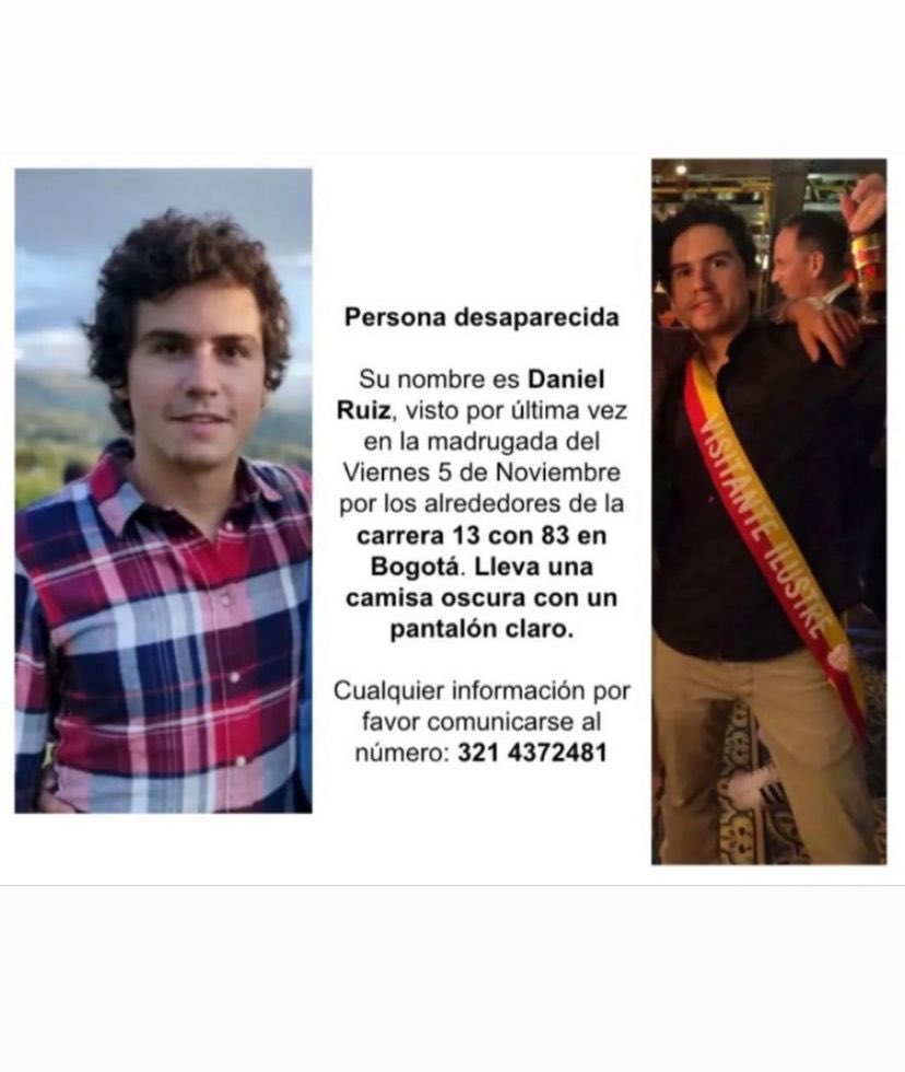JoseMAcevedo's tweet photo. Recojo el llamado de la familia de este joven que está siendo buscado. RT https://t.co/15yc2YCAX6