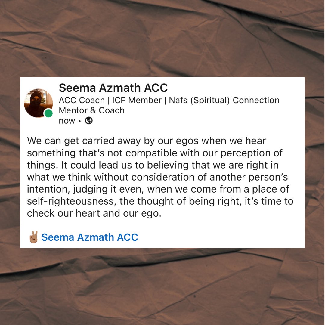 level10muslimah's tweet photo. #egotism #spirituality #islamicspirituality #perspectives https://t.co/CtyVz70KLq