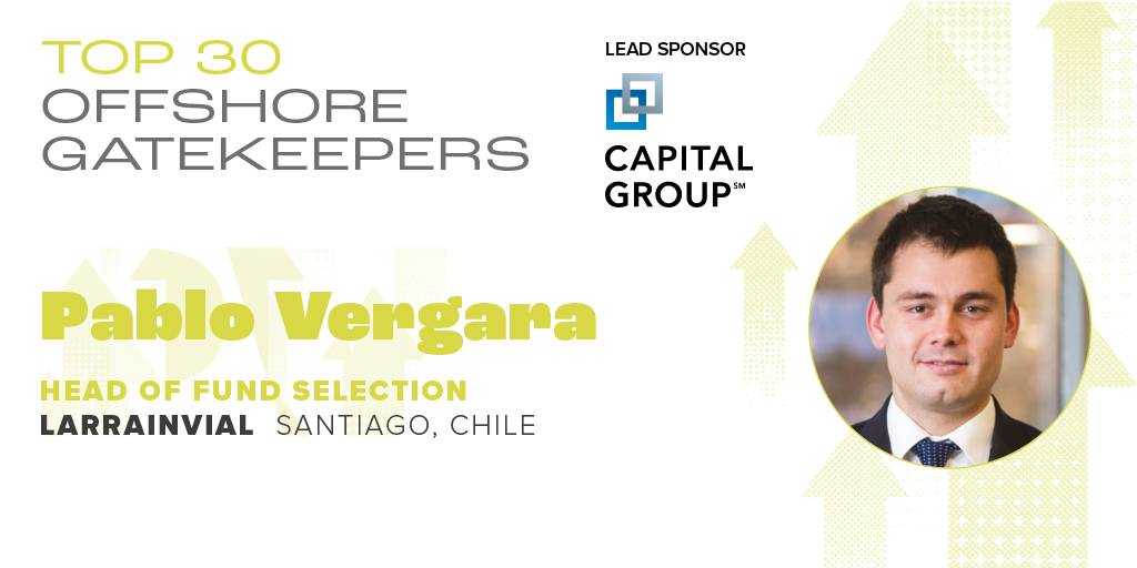 CWAmericas's tweet photo. Pablo Vergara &amp; his fund selection team form part of @larrainvial’s strategy unit. With more than 15 members they help select the products &amp; build the portfolios for the firm’s wealth mgmt clients. 

Find out more in our Top 30 Offshore Gatekeepers guide. https://t.co/0tJe0LSQK6 https://t.co/vKxXtJaH6b
