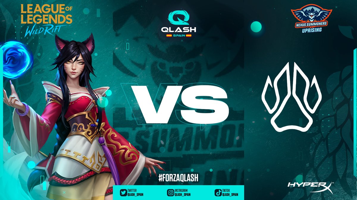 ¿Plan para este viernes por la noche? Un poquito de Wild Rift de la <a href="/NSummoners/">Nexus Summoners</a>😍

🧙‍♂️#MoleQLASH🆚<a href="/ec4oficial/">EC4</a> 🧙‍♂️ 

¿Vienes a apoyar en los cuartos de final?🔽
twitch.tv/xampialgemesi
