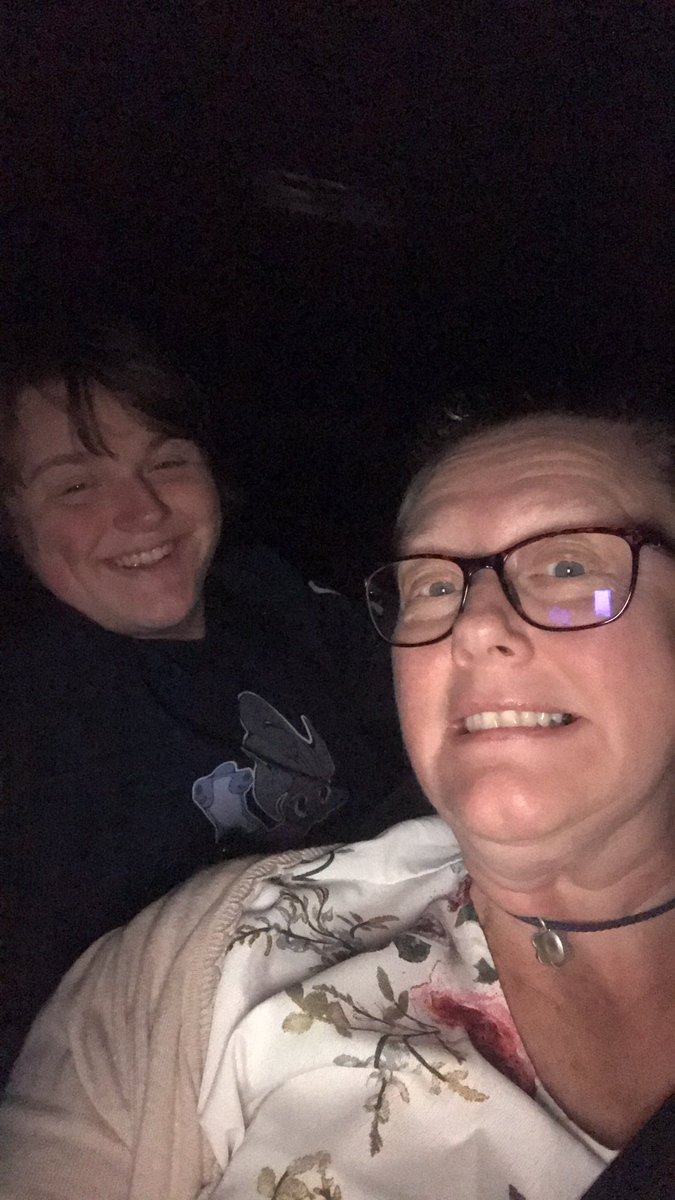 MrsCurtins's tweet photo. Squishing a 6ft 8 son in the car to watch Venom @Nightflixcinema #NightFlix with added free firework display ! Thanks Newark and @SkyUK https://t.co/nR3UV8cBkh