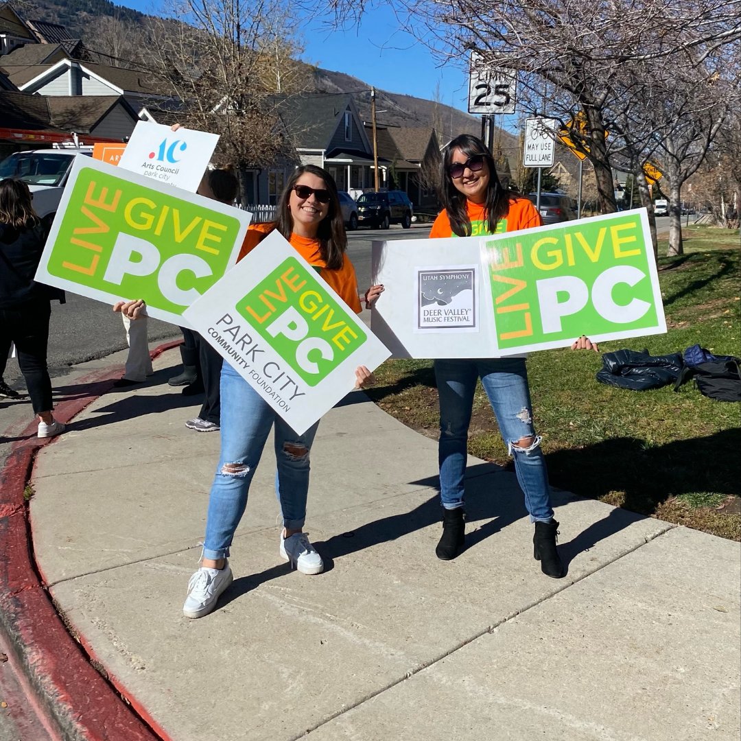 UtahSymphony's tweet photo. We’re here supporting what makes Park City awesome at #LivePCGivePC! Thanks to you, we’ve raised over $14k today! 🥳 Your donations will help us provide great music at @Deer_Valley, free pop-up concerts, educational opportunities for kids, and more. https://t.co/yK3Zqdneje