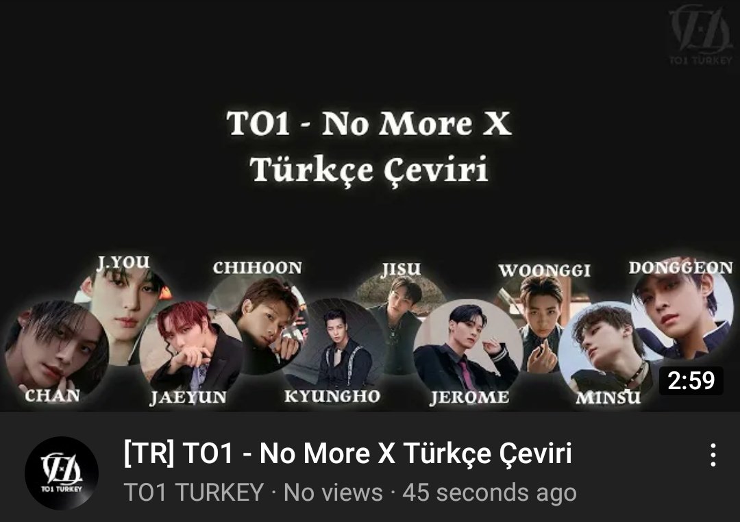 TO1TURKEY's tweet photo. [🔔] No More X çevirisi sizlerle~🖤

Türkçe Çeviri
🔗https://t.co/PPQ8KN6dlw

MV
🔗https://t.co/JfTiDN2COv

#TO1 #티오원 #TO1_𝓧
#REALIZE #NoMoreX
#티오원_노몰X_왔담담담담_거부X
@TO1_offcl @TO1_members https://t.co/2UAjBSxsPJ