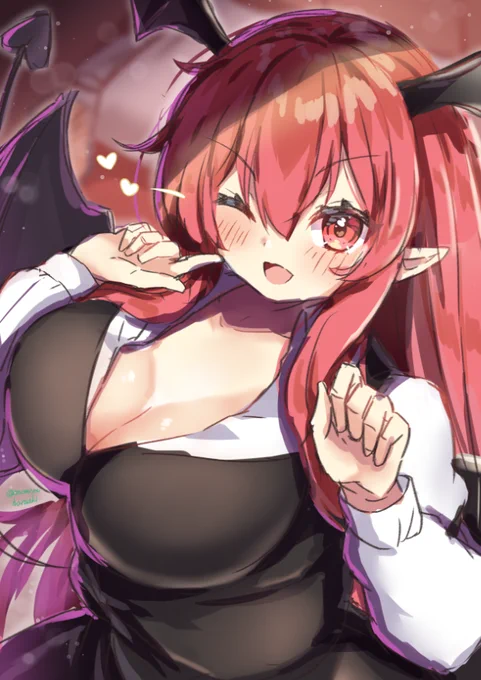 小悪魔描き直し お部屋?でゆっくりどうぞ♡ 