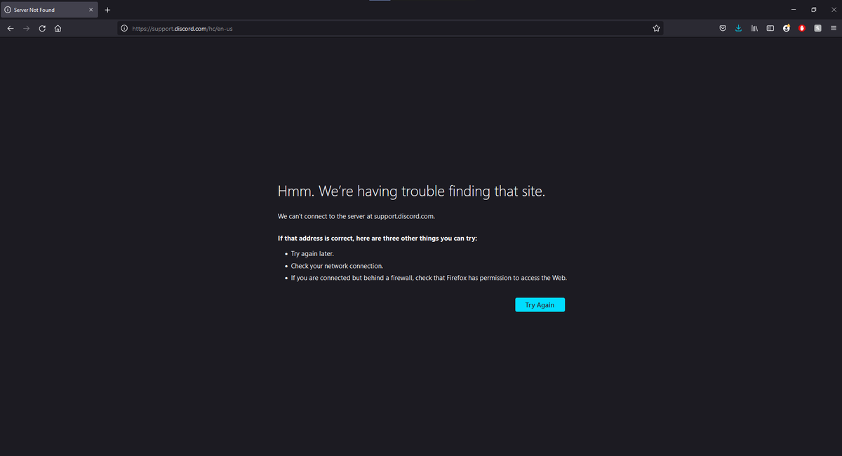 AcadieVR's tweet photo. hey @discord i tried to go to the support page but my issue also affect the support page for some reason https://t.co/dRp59Er17j