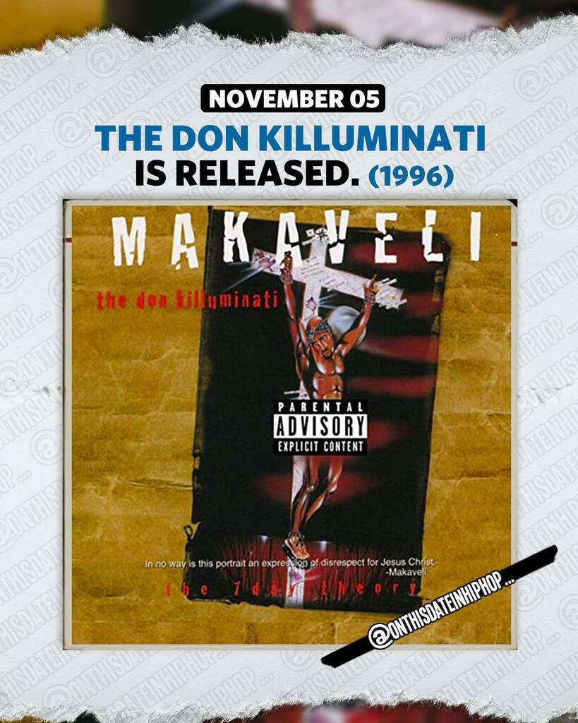 bleepthabastard's tweet photo. 🔥🔥🔥🔥🔥 #OnThisDateInHipHop, #Tupac's 5th album #TheDonKilluminati #The7DayTheory was released posthumously under the alias #Makaveli. Led by #TossItUp, #ToLiveAndDieInLA and #HailMary, #Tupac's 4x PLATINUM #CLASSIC album would peak at #1 on the #2… https://t.co/pGW6Y18iEy https://t.co/pwGFSVS8Qj
