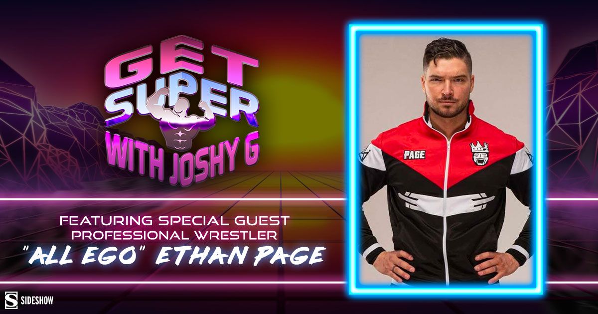 collectsideshow's tweet photo. It's time to Get Super with Joshy G! On this episode Joshy will have "All Ego" Ethan Page as a special guest! https://t.co/bGEpAMLsFT

@JoshuaGallegos @officialego #Sideshow #GetSuper #EthanPage https://t.co/fHkHEhGZDt