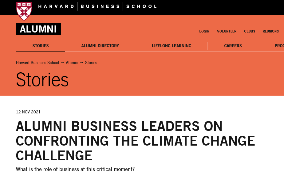 HBS Alumni tweet media