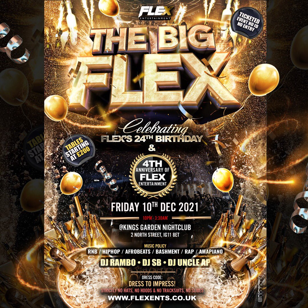 flexents_'s tweet photo. THE BIG FLEX ~ Friday 10th December 2021 ~ tickets out now✅🎉🎟

https://t.co/YheIQPGiyc https://t.co/iKx1MIUFJl