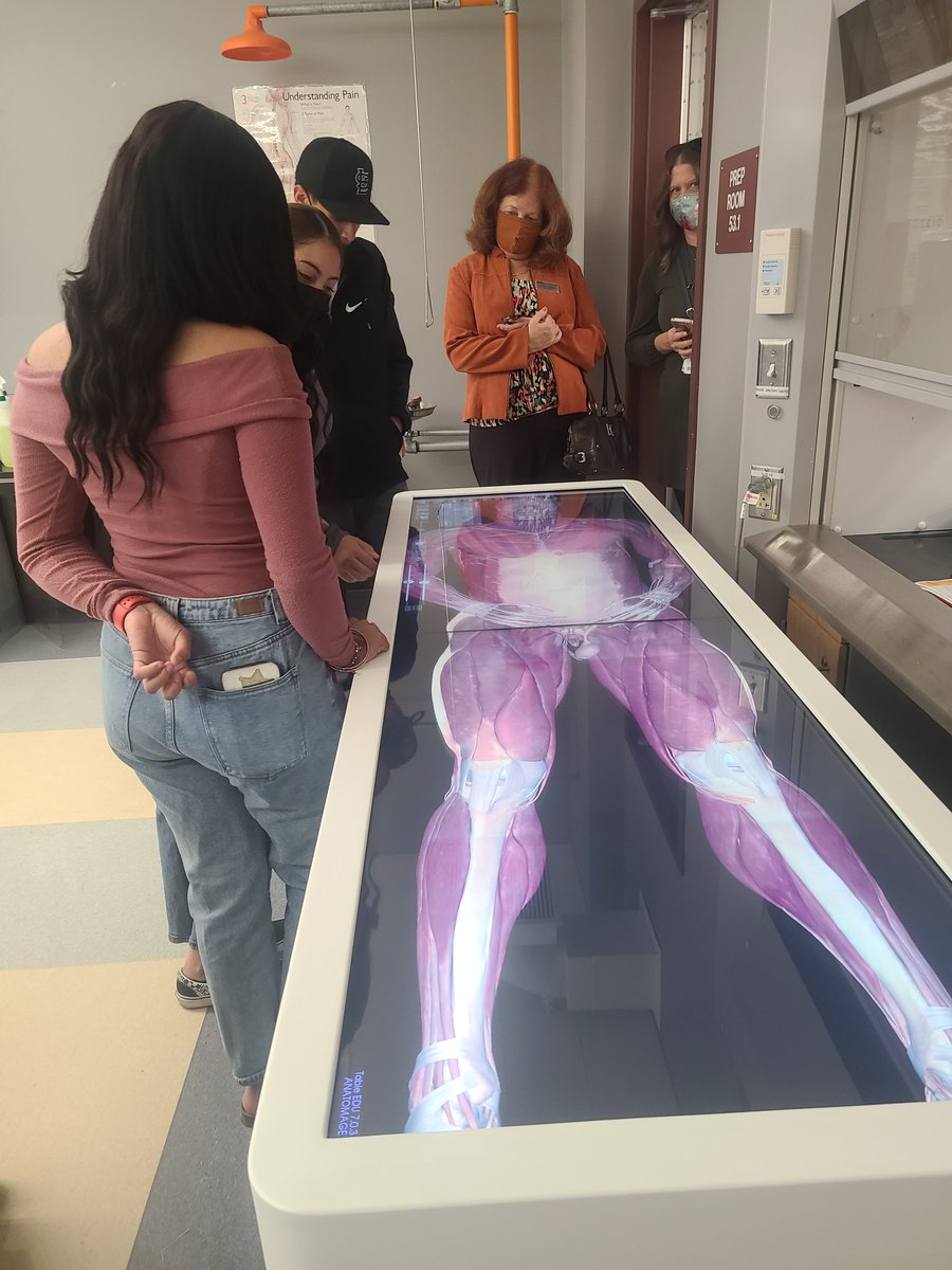 The anatomage table is the most technological advanced 3D anatomy visualization and virtual dissection education tool and <a href="/CHSJackets_/">Colton High School</a> in HEAL pathway are using it to complete body systems project <a href="/CRYROP/">CRYROP</a>  #impressed