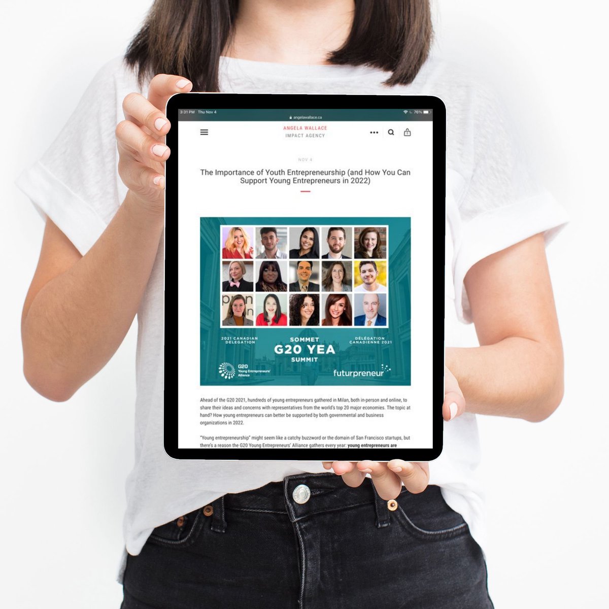 🔥Hot off the press - hear from <a href="/G20_YEA/">G20 YEA</a> delegates in our newsest article on #YouthEntrepreneurship. Discover why we believe now is the time to turn these significant recommendations into reality. #G20YEA2021 #G20YEA angelawallace.ca/braveblog/2021…