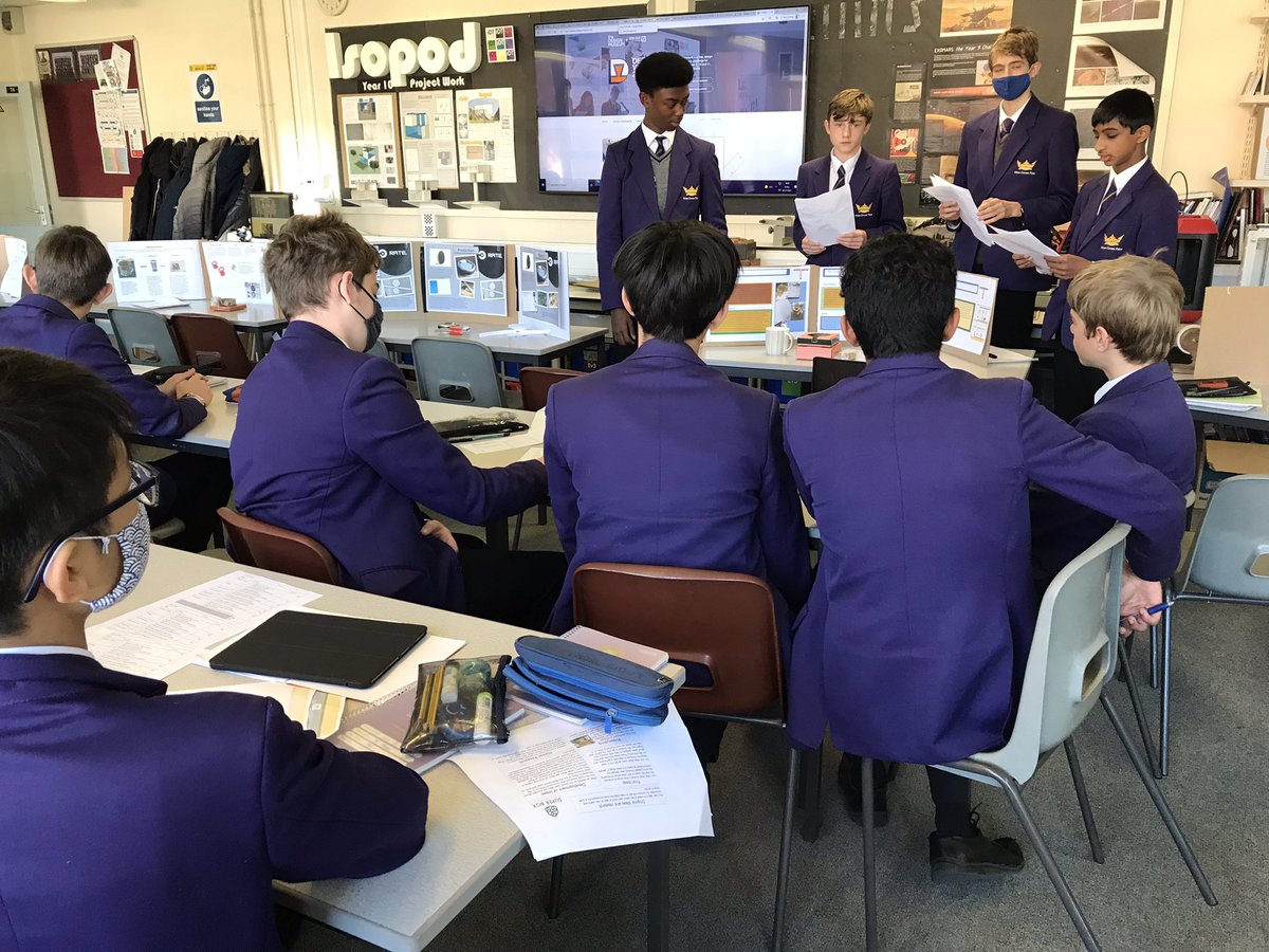 CRGS_Technology's tweet photo. @DesignMuseum Design Ventura 2021 at CRGS. Keen and enthusiastic Year 9 design students have been displaying their creativity and entrepreneurship over the past 2 weeks. The winning team will be judged from the 5 shortlisted products next week. https://t.co/dTfKHsxMML