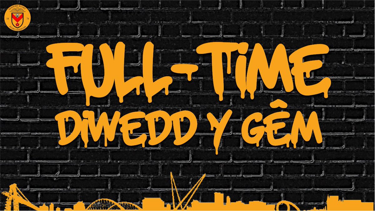 NewportRFC's tweet photo. Full Time Score Cardiff 25 - 28 Newport. What a Win!!! https://t.co/cJC2JqwT67