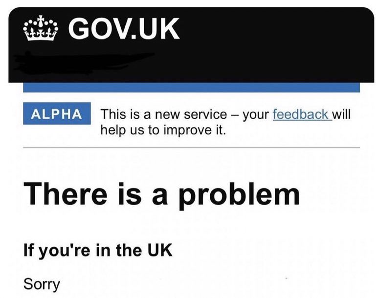 Nice to see the government telling the truth for once.