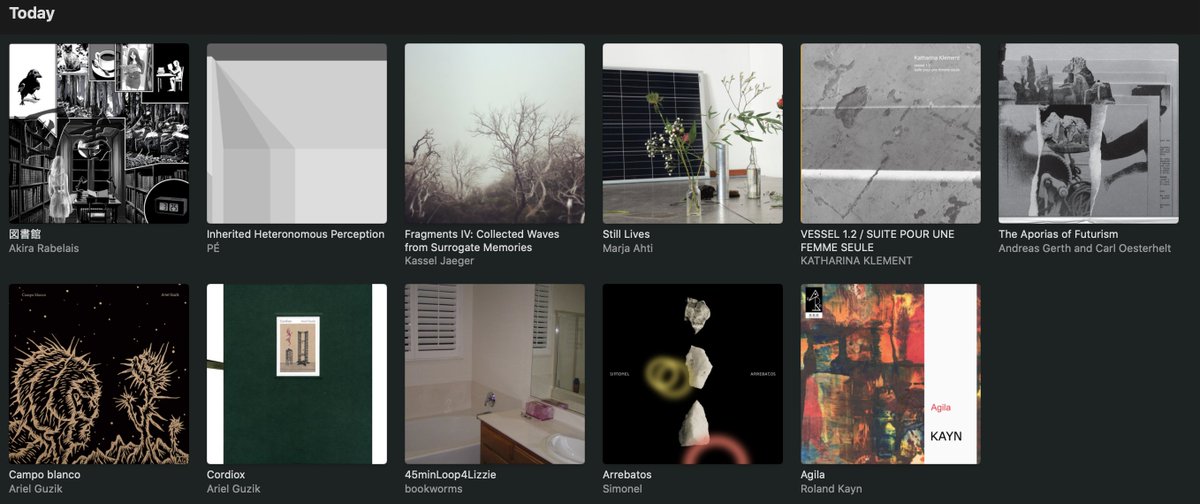 3particles's tweet photo. new things going in my ears from today

@AkiraRabelais @puriamrad @kasseljaeger @marjaahti #arielguzik @bookperms @UmorRex @rolandkayn @studentsofdecay #simonel https://t.co/TTj5Yn7UeJ