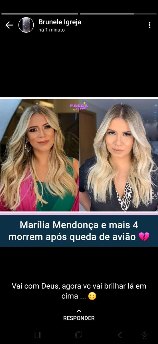 WesleyP11053728's tweet photo. Marilia Mendonça se foi! Deus conforte o coração da família 

#MariliaMendonca #descanseempaz https://t.co/aLa72MT3fV