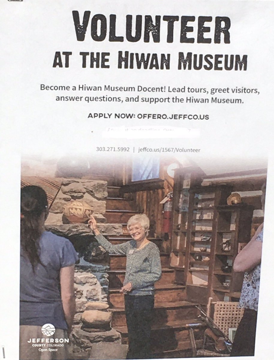 Are you looking for opportunities to volunteer? If so, we can certainly use you. Go to offero.jeffco.us and apply!