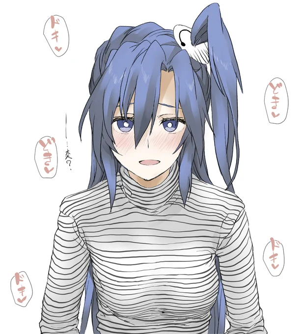 奏さんの前になると少女になるの好き。 #風鳴翼 