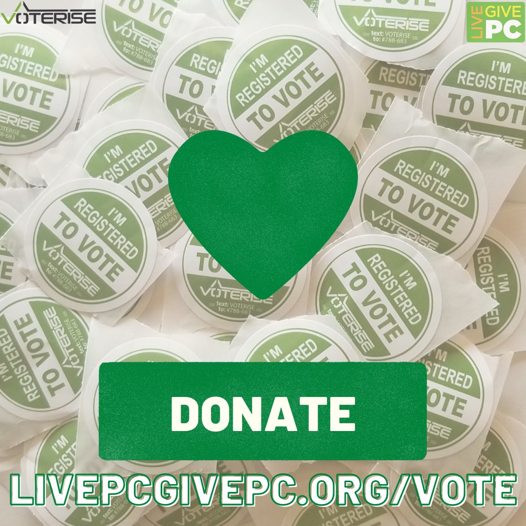 voterise_'s tweet image. There’s still time to give! Make your 100% tax-deductible, MATCHED donation at livepcgivepc.org/organization/V… now! 💚 #LivePCGivePC #DonateForDemocracy 

.
.
.

#VOTERISE #vote #Utah #pccf #donate #utpol #nonprofit #election #midterms #democracy #voterregistration