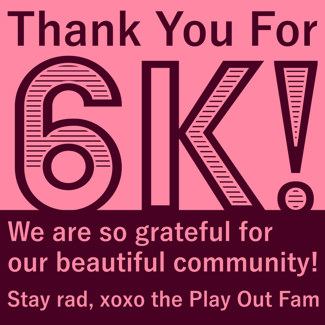 PlayOutNYC's tweet photo. Play Out owes so much to our community: without you all spreading the word about us, we would not be where we are today, dropping our current collection! We can't express our gratitude enough. THANK YOU FOR 6K!
#playoutwithpride #nogendersjuststyle #lgbtqia #lgbtlove #degender https://t.co/BRBwpAdcLX