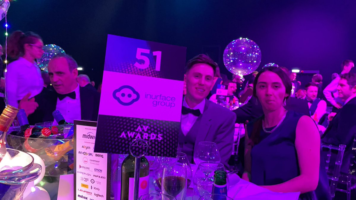 Great to be here with <a href="/inurfacemedia/">inurface media</a> , <a href="/Theoneoff/">The One Off</a> and <a href="/boohoo/">boohoo</a> up for 3 #AVAwards!